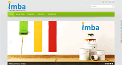 Desktop Screenshot of imbauae.com